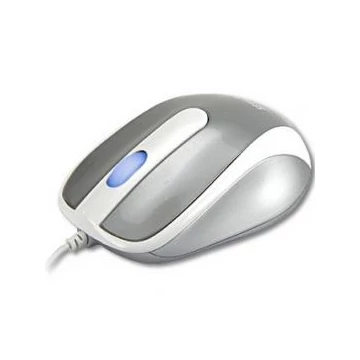 Egér USB optical Silver Spyker